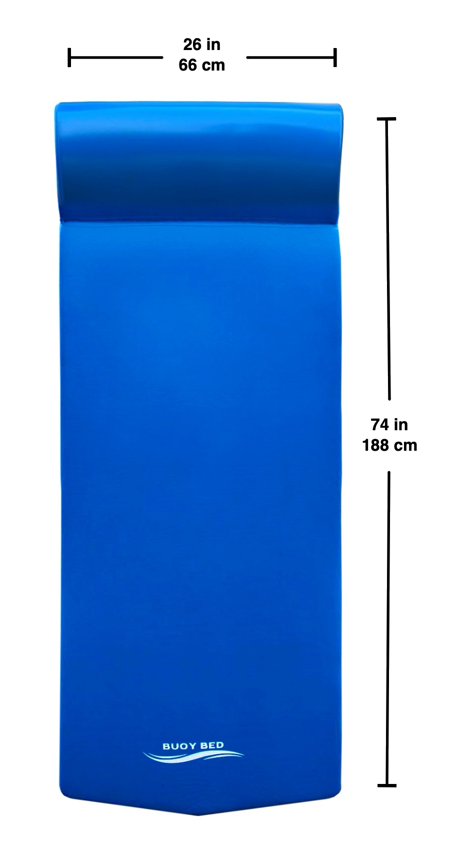 The Original Buoy Bed Foam Pool Float, 2.25"