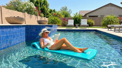 The Buoy Bed Foam Pool Float